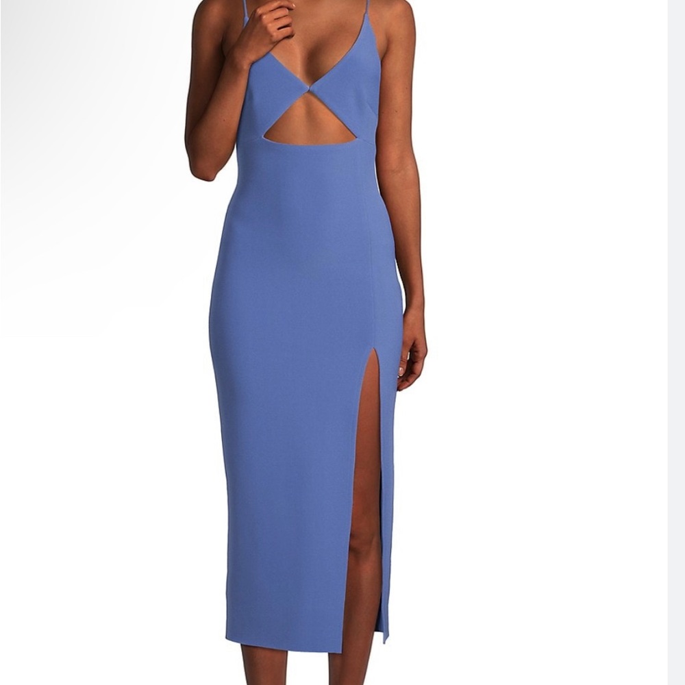 BEC + BRIDGE Blue Josette Midi Dress